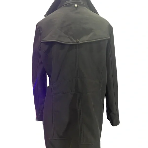 Badgley Mischka Black Paneled Thermotech Jacket - Picture 6 of 16